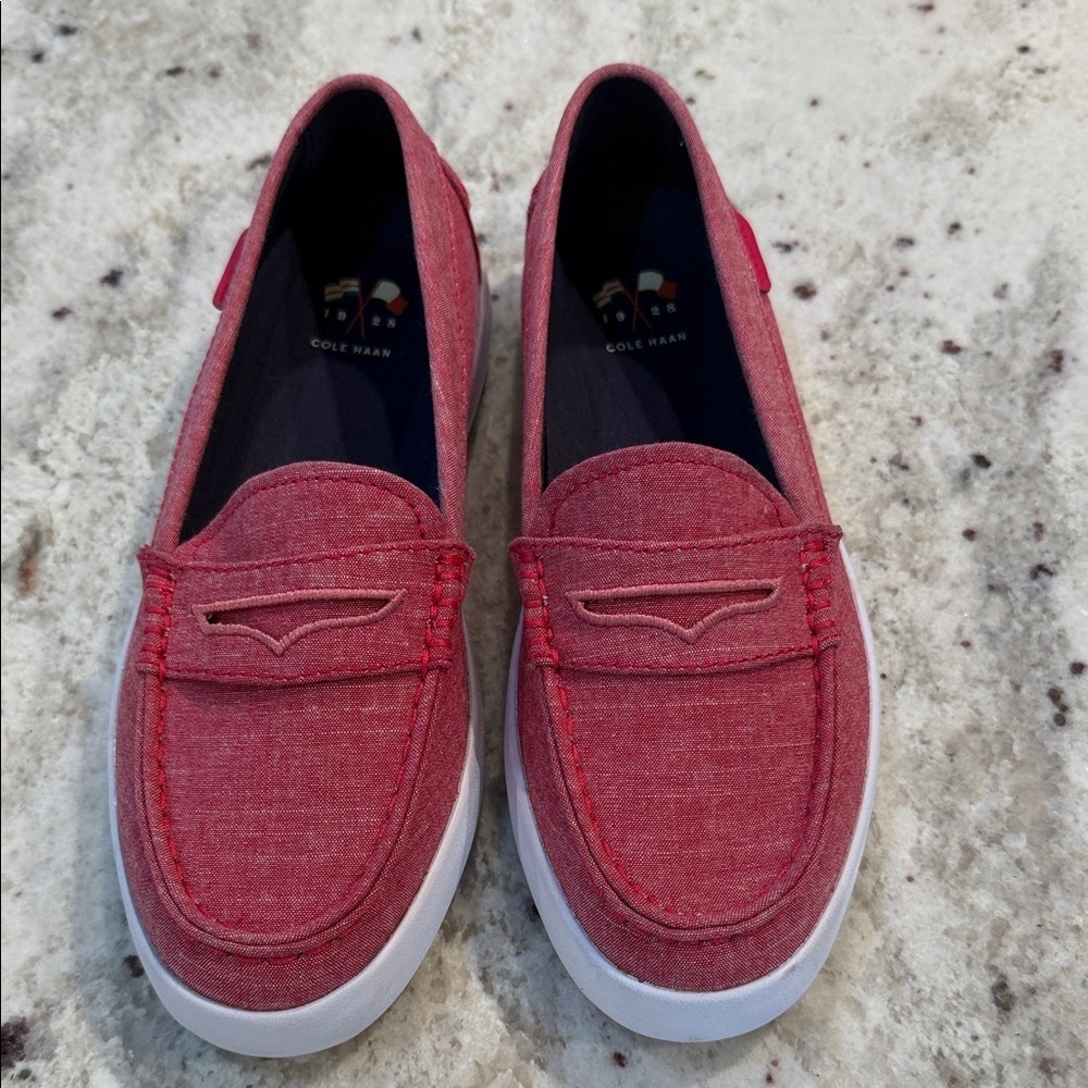 Cole Haan Women's GrandPro Rally Canvas Penny Loafers -NWOT
